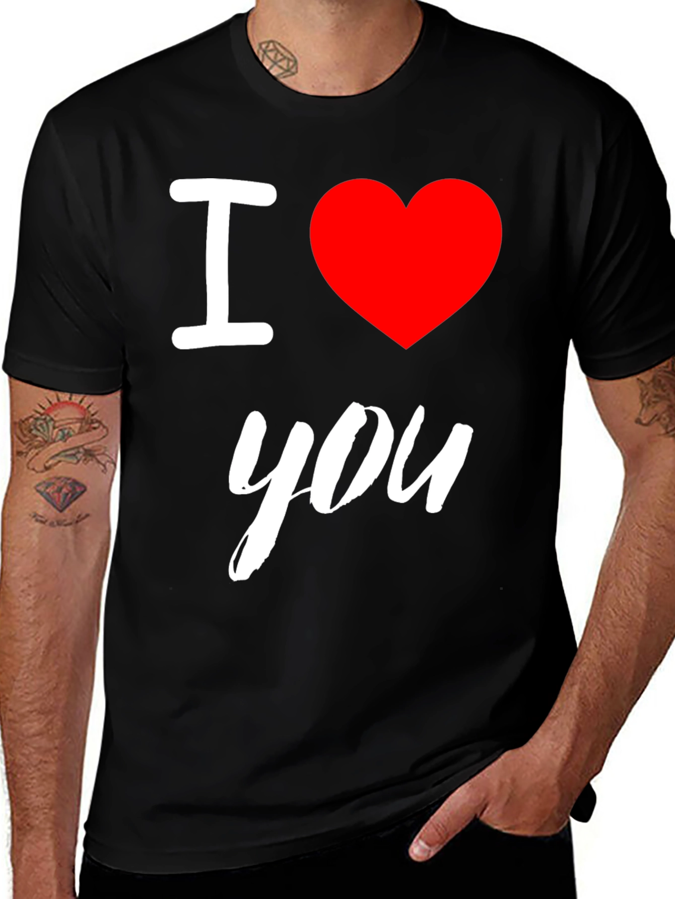 I Love You T-Shirt - Soft Cotton Tee
