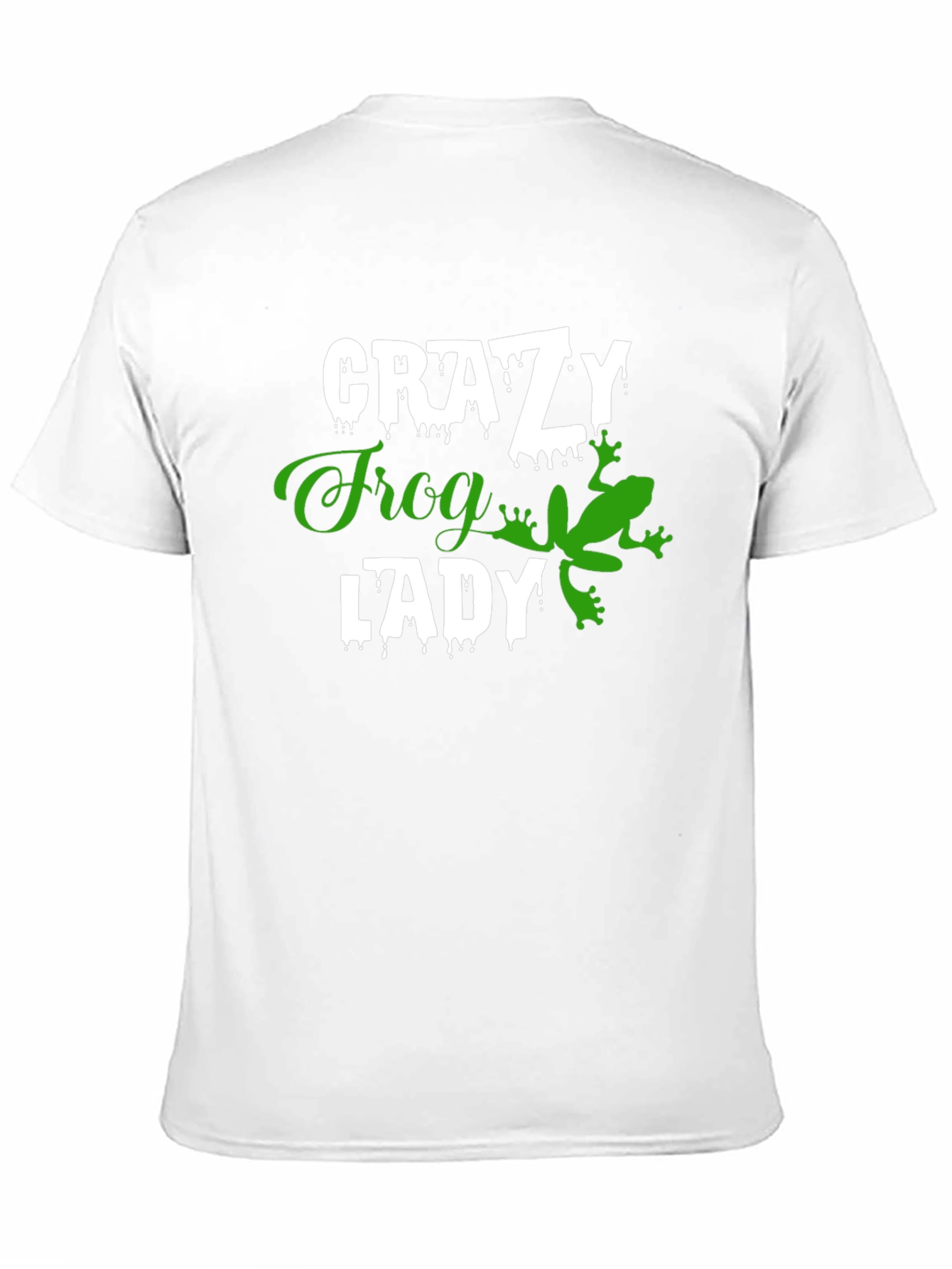 Crazy Frog Lady T-Shirt - Novelty Graphic Tee