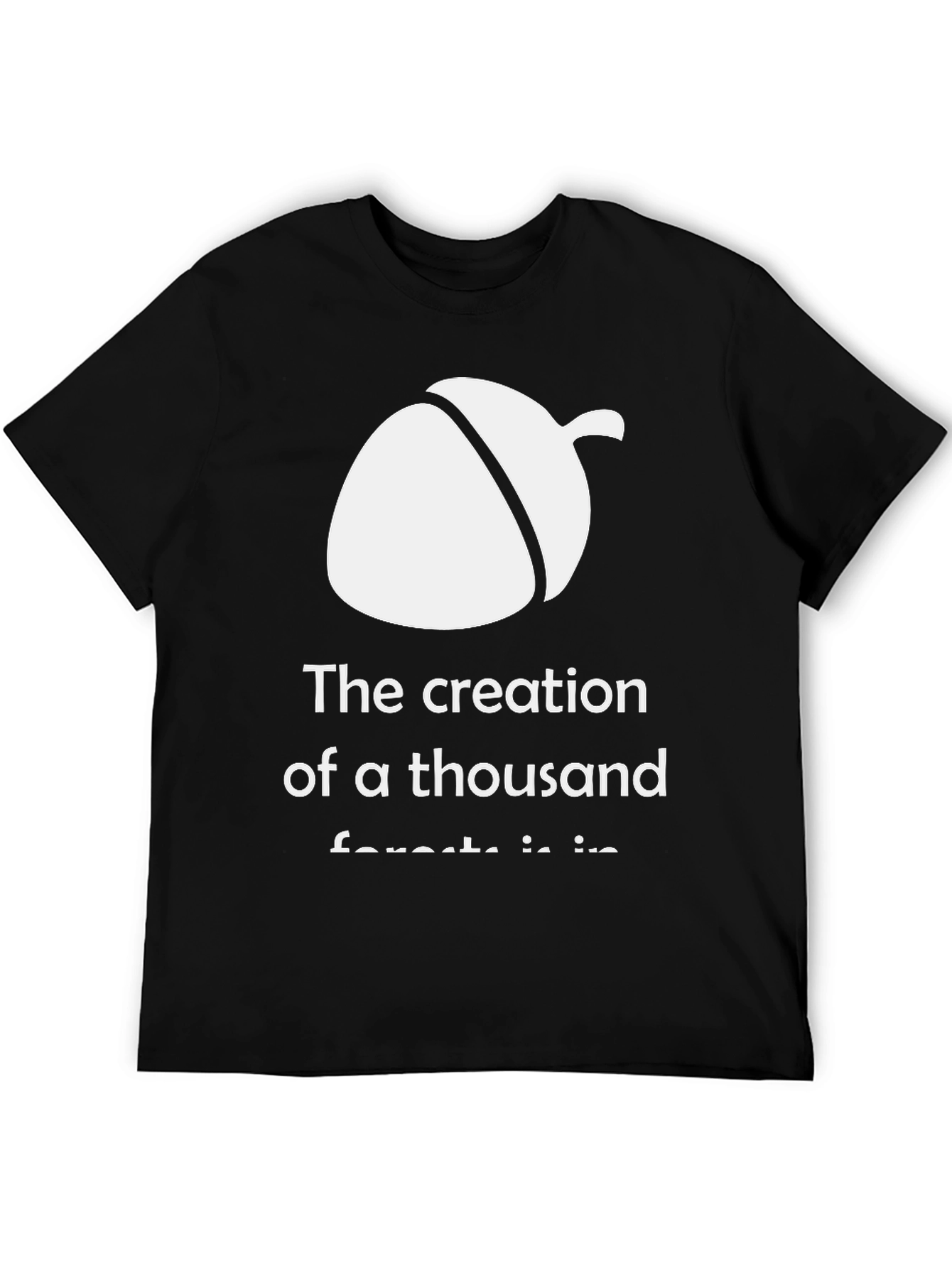 Acorn Forest Creation T-Shirt