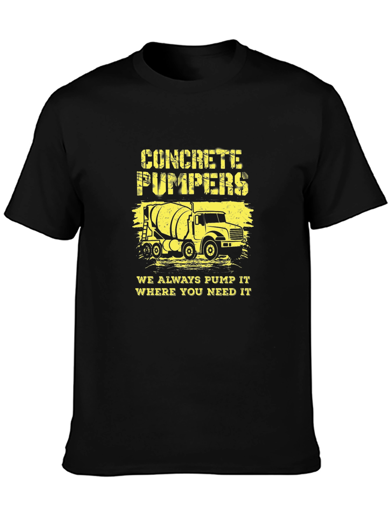 Concrete Pumpers T-Shirt - Construction Crew Apparel