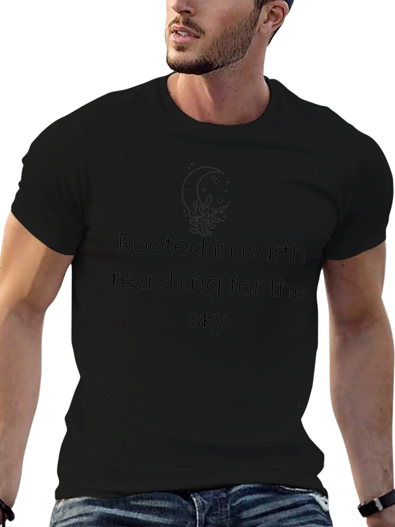 Rooted Earth Reaching Sky Graphic Tee