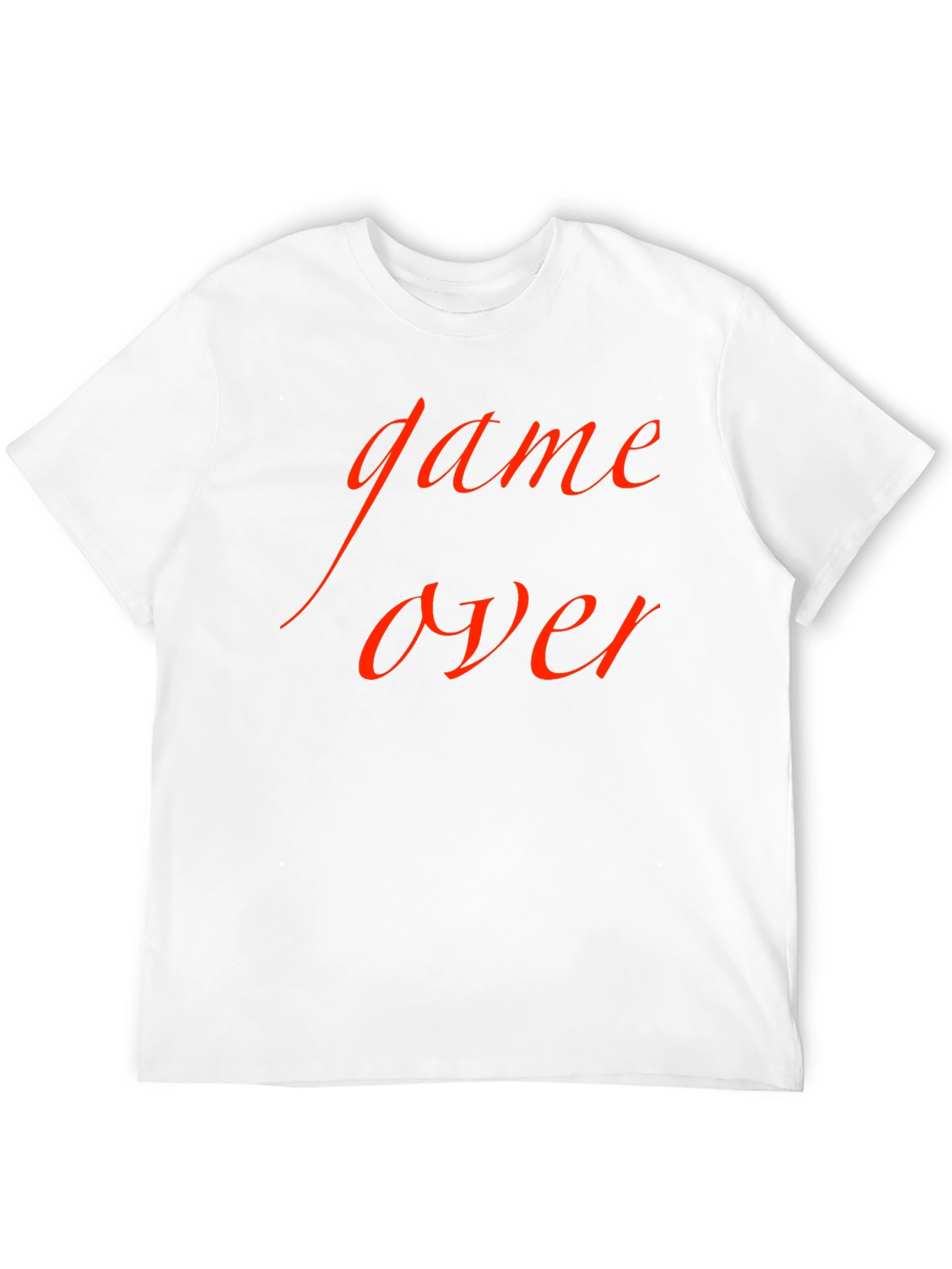 Game Over Black T-Shirt
