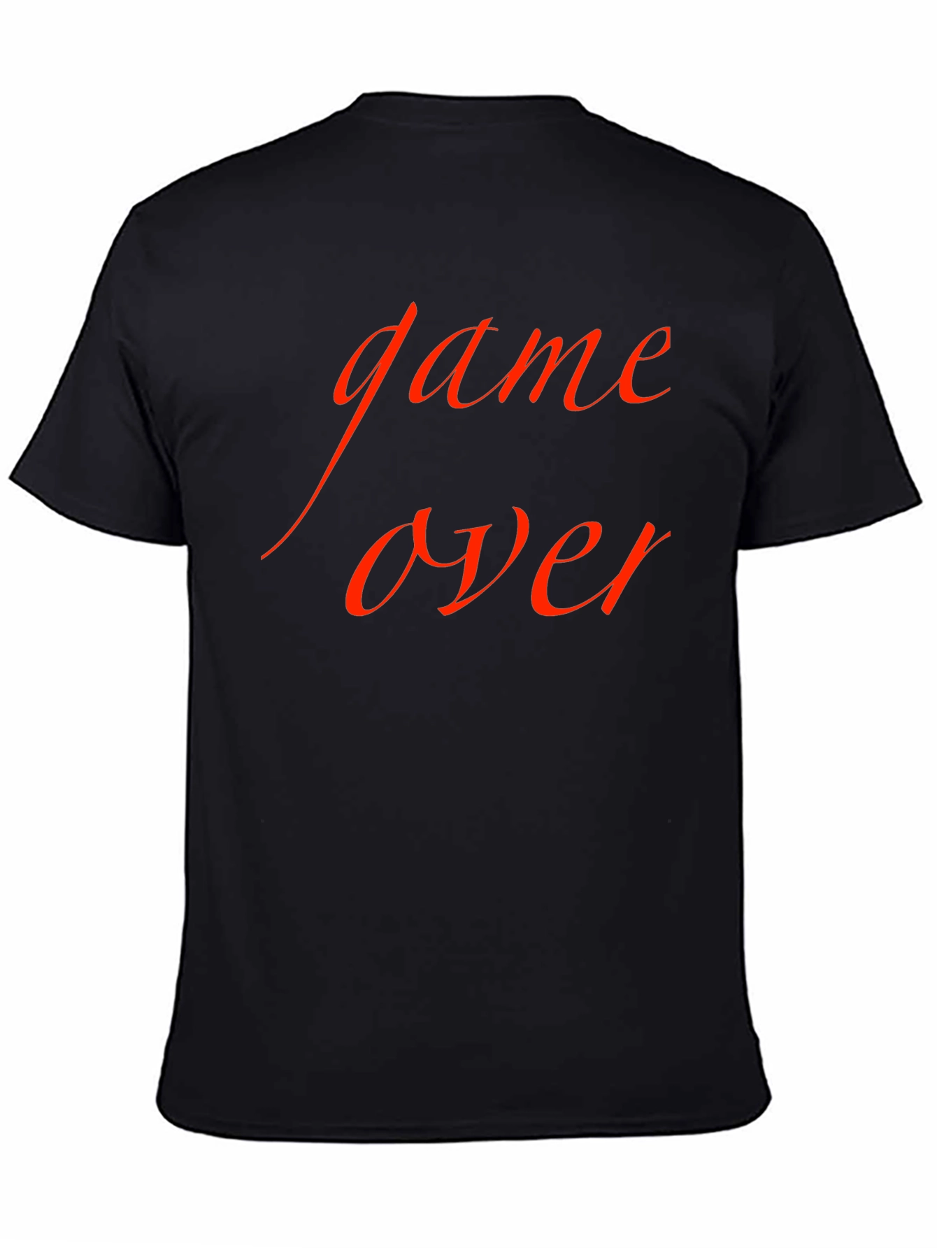 Game Over Black T-Shirt