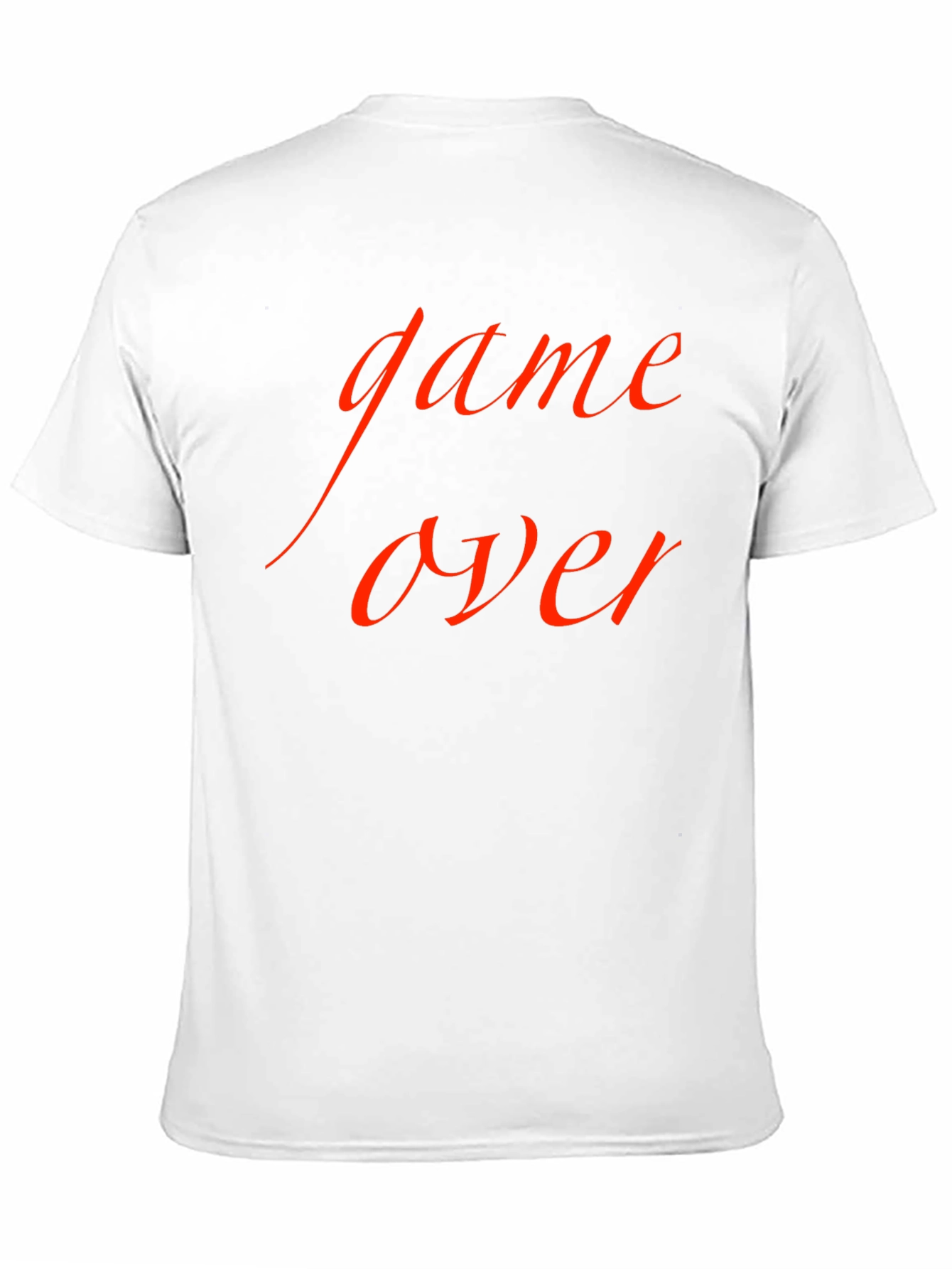 Game Over Black T-Shirt