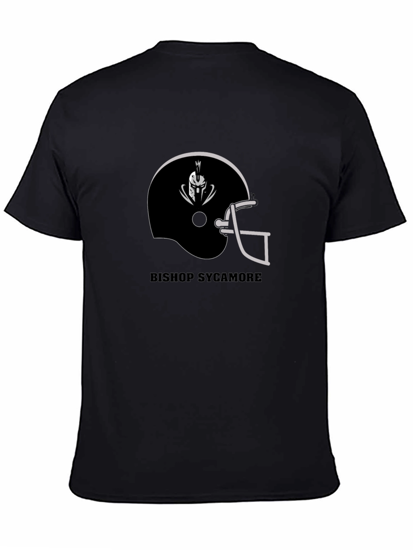 Bishop Sycamore Spartan Football Black T-Shirt