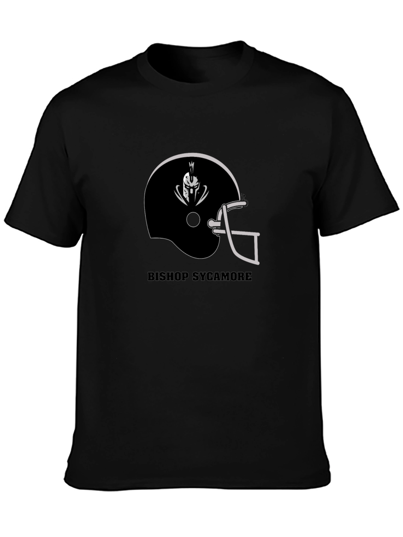 Bishop Sycamore Spartan Football Black T-Shirt