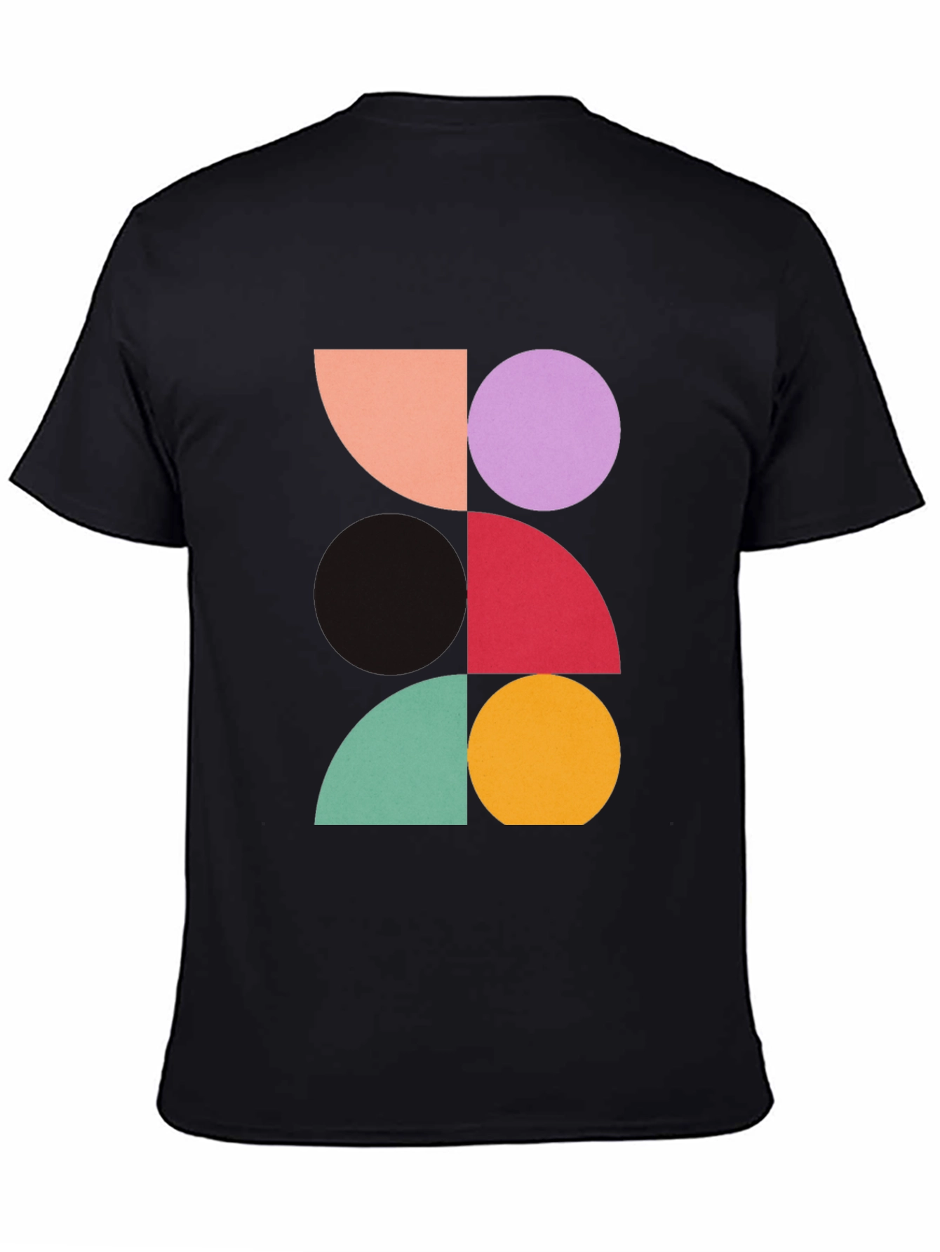 Abstract Geometric Design Tee - Modern Art Shirt