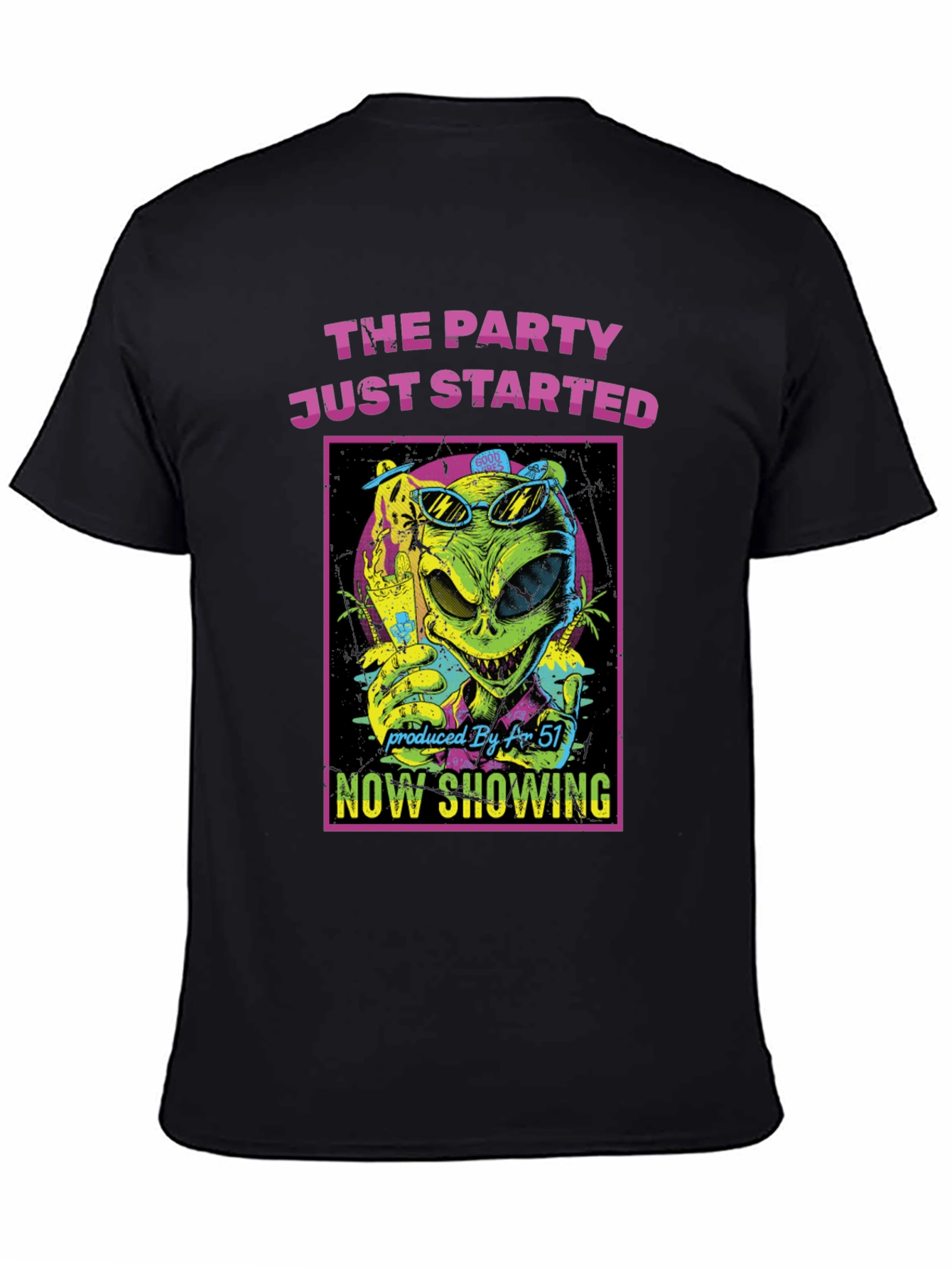 The Party Just Started Alien T-Shirt