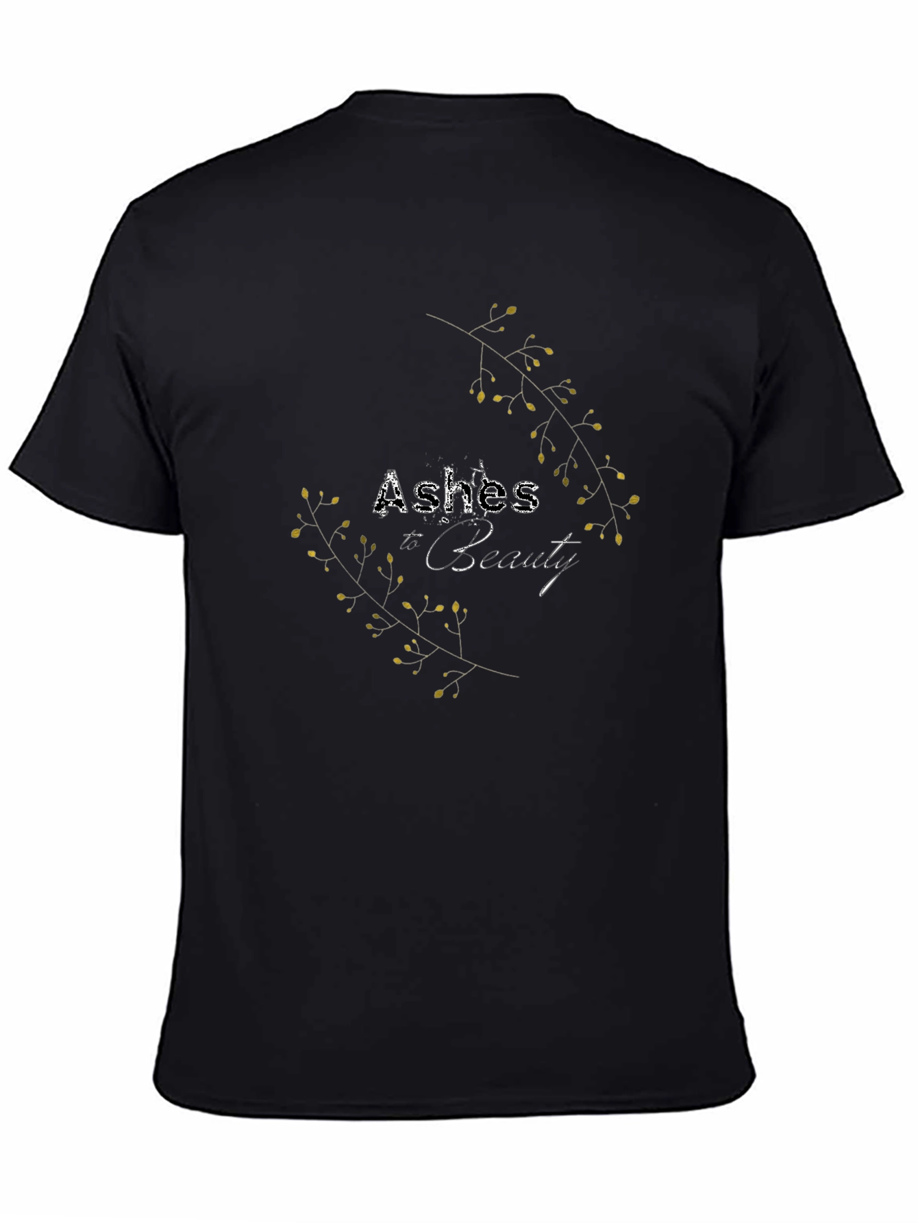 Ashes of Beauty Graphic T-Shirt - Black