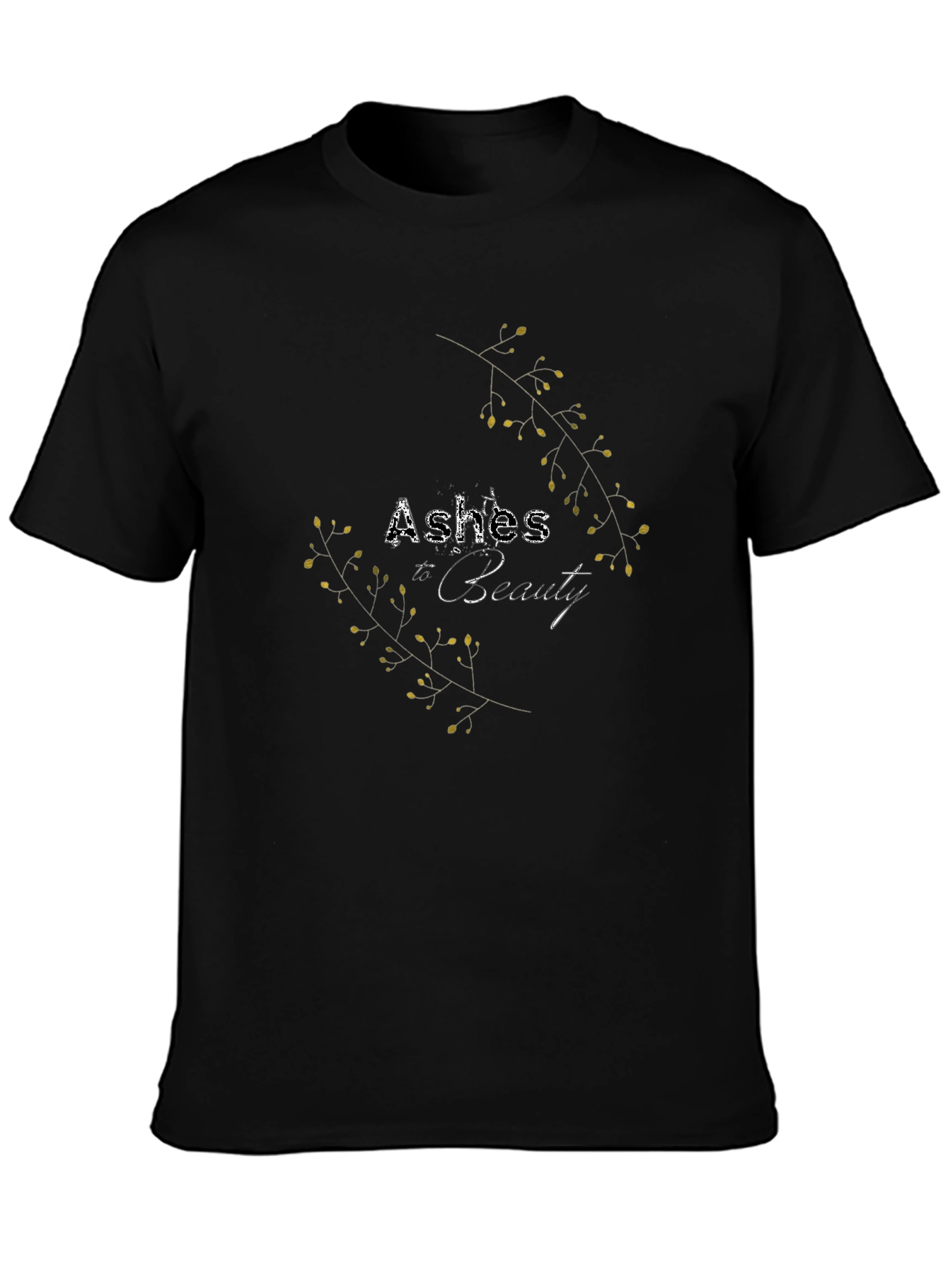 Ashes of Beauty Graphic T-Shirt - Black