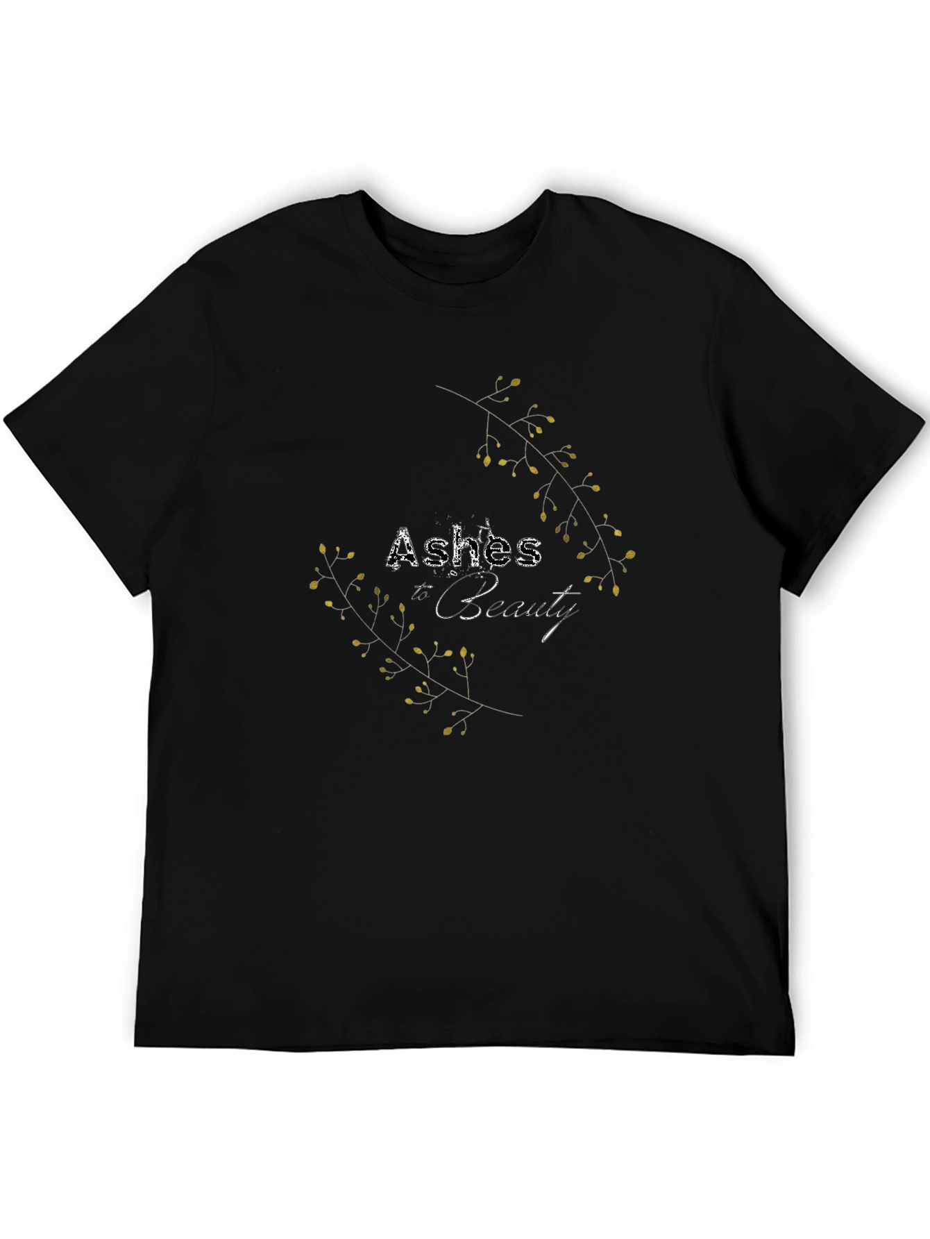 Ashes of Beauty Graphic T-Shirt - Black