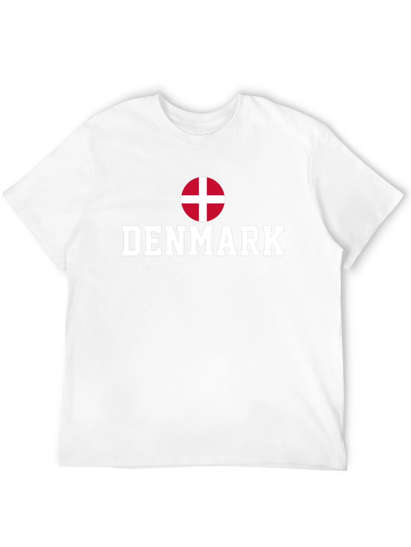 Denmark Flag T-Shirt - Black