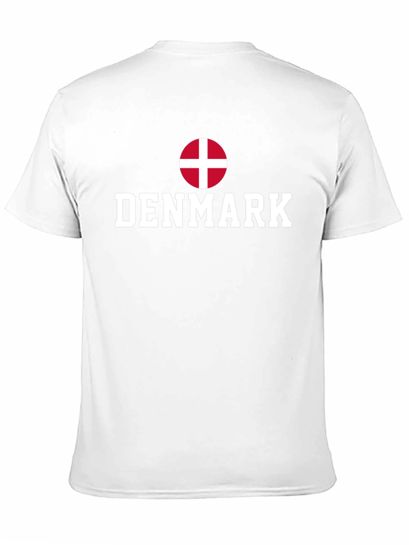 Denmark Flag T-Shirt - Black