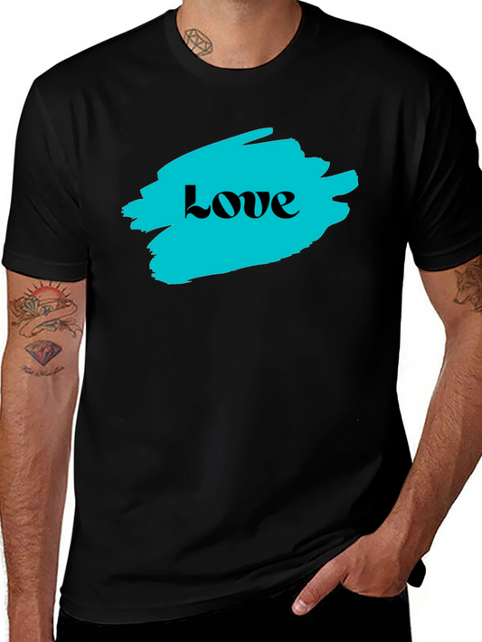 Love Graphic Black T-Shirt
