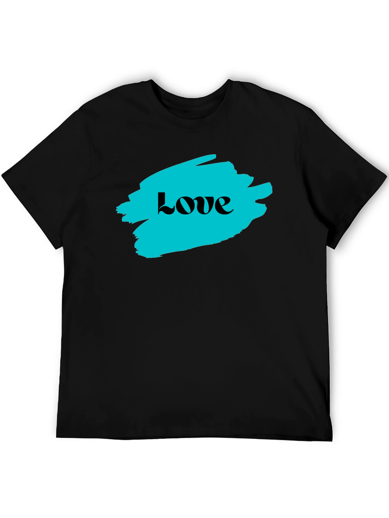 Love Graphic Black T-Shirt
