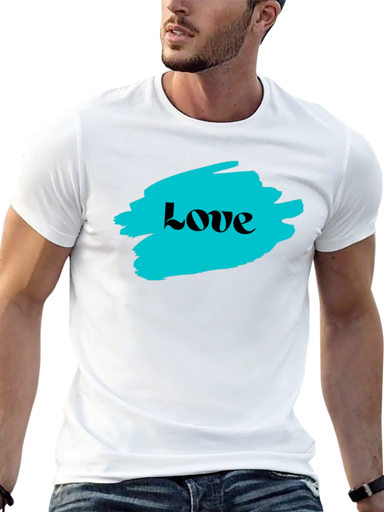 Love Graphic Black T-Shirt