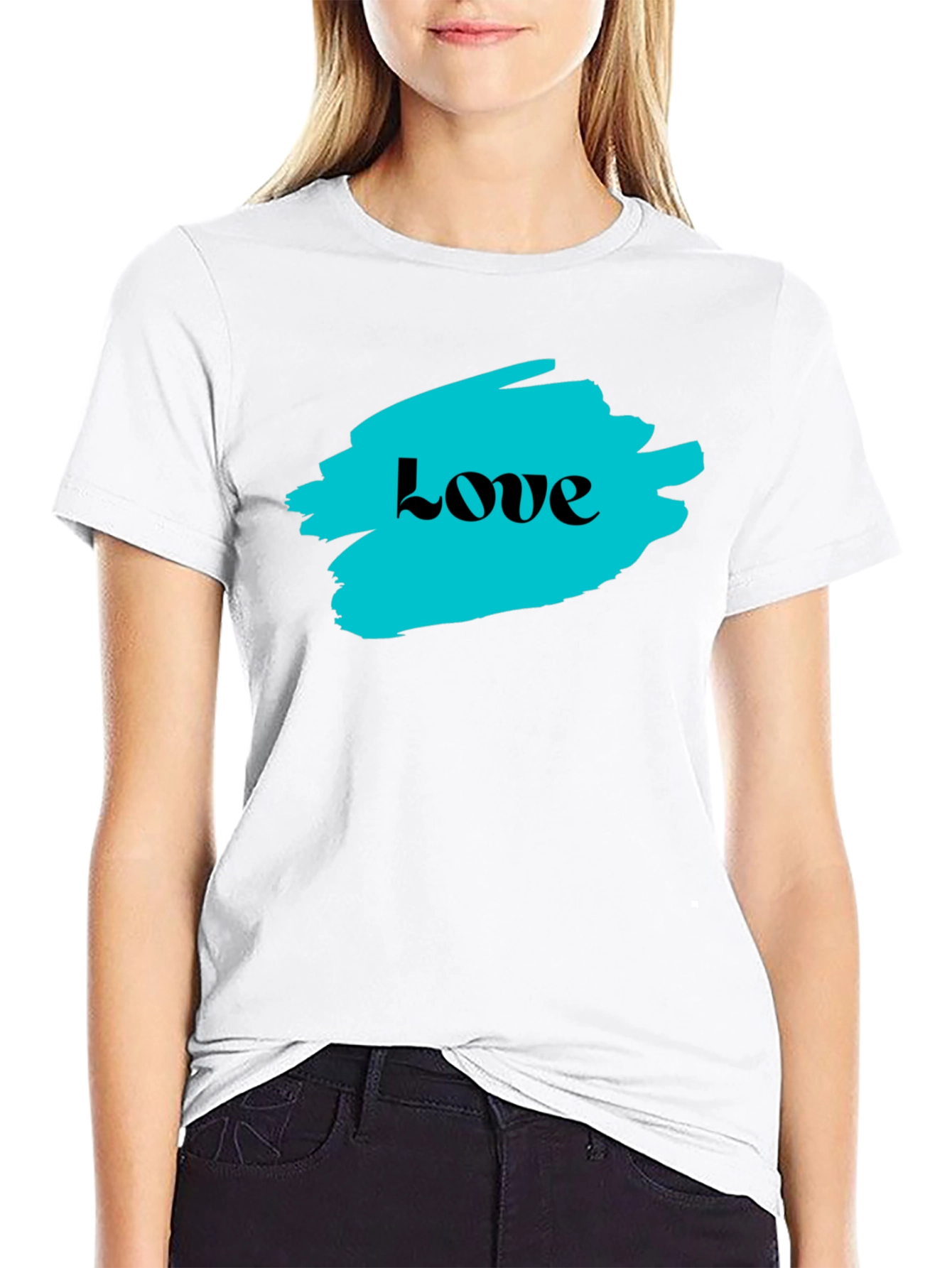 Love Graphic Black T-Shirt