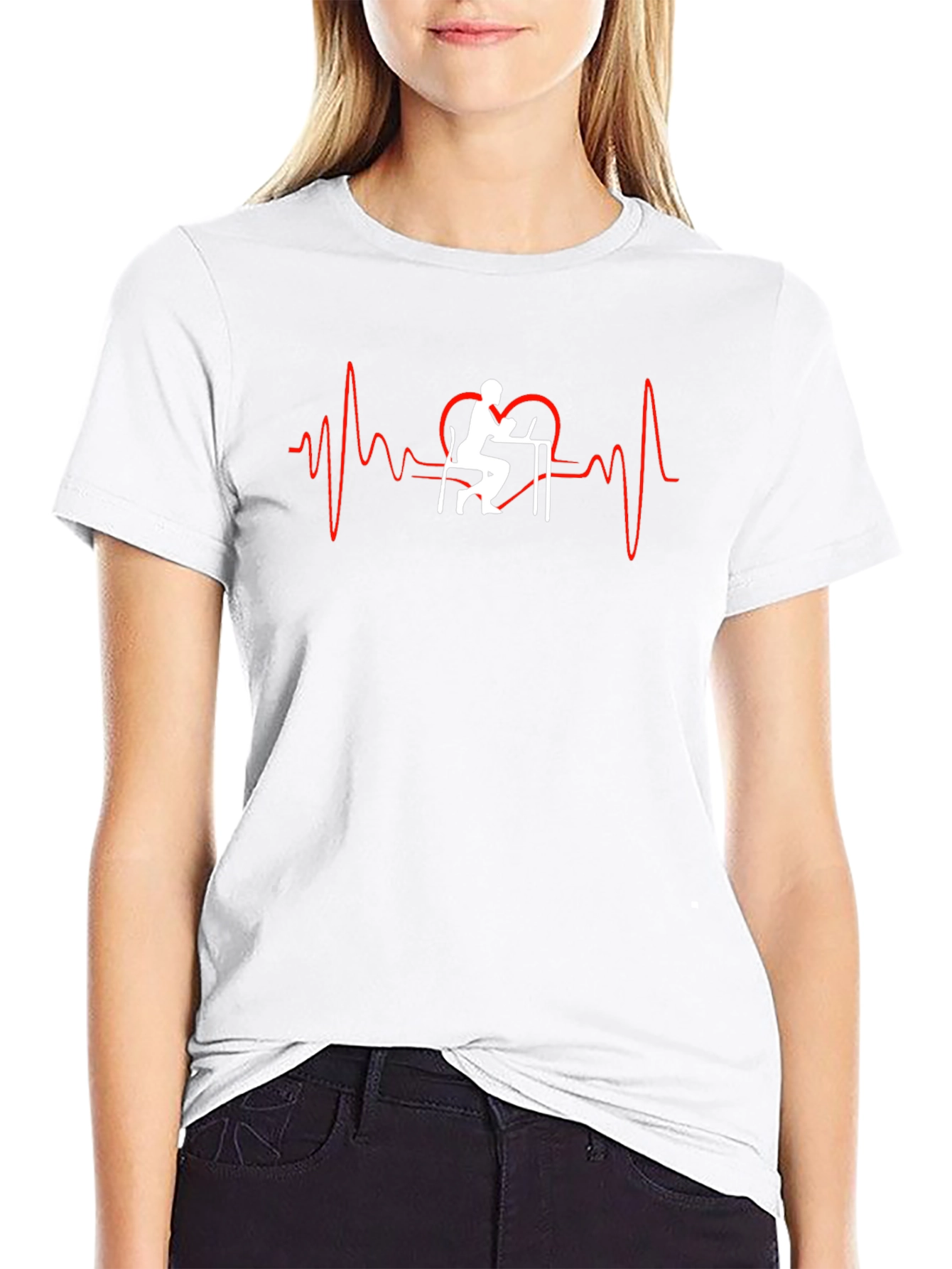 Coder Heartbeat Graphic T-Shirt