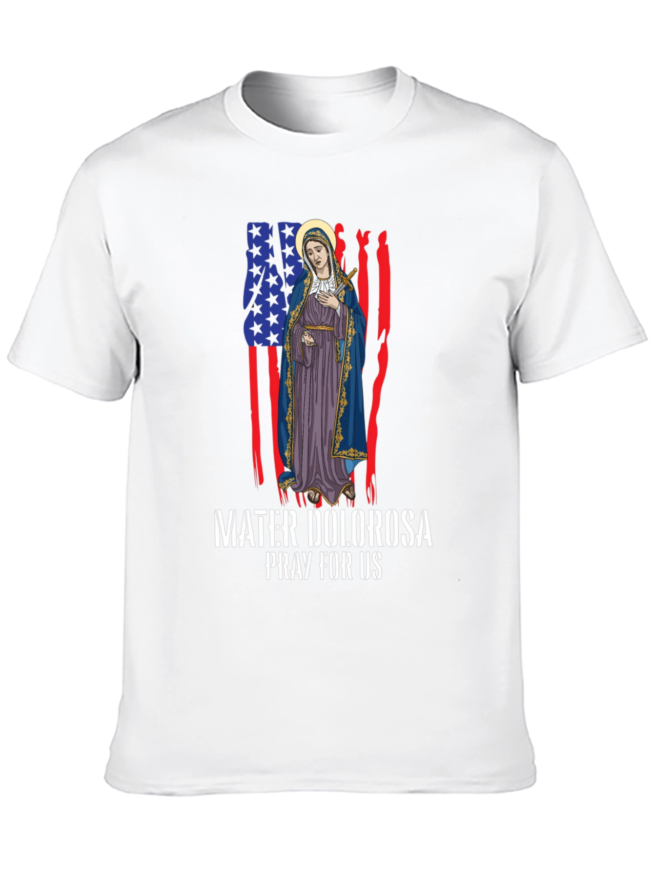 Mater Dolorosa T-Shirt - Pray for Us