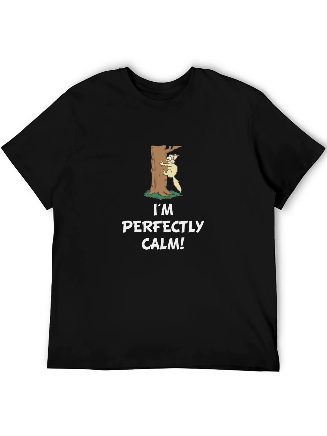 Perfectly Calm Squirrel Graphic Tee
