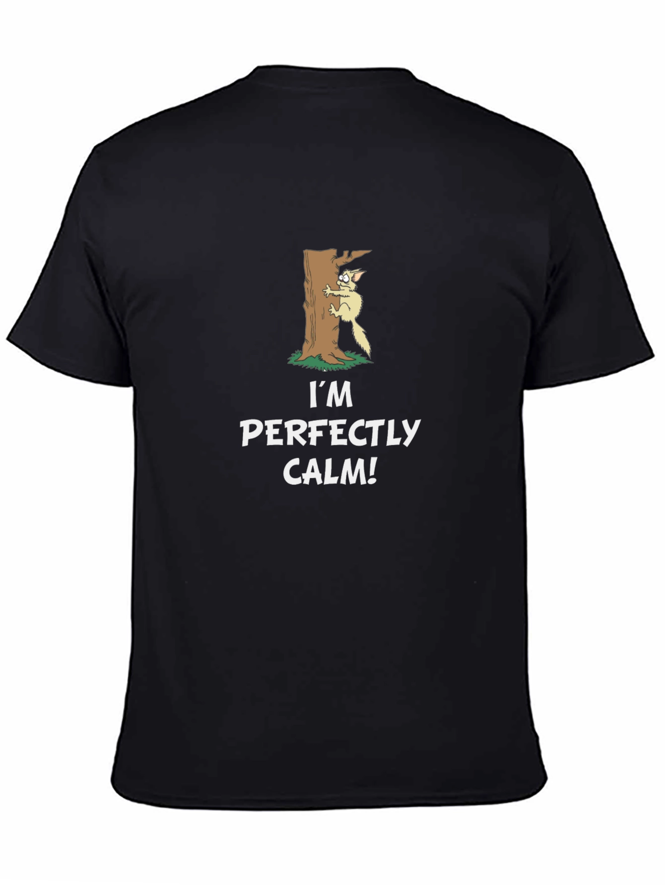 Perfectly Calm Squirrel Graphic Tee