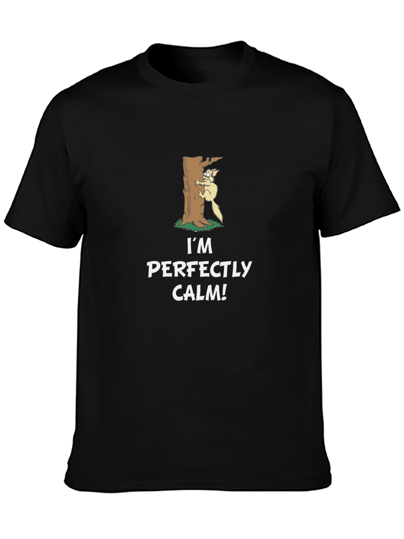 Perfectly Calm Squirrel Graphic Tee