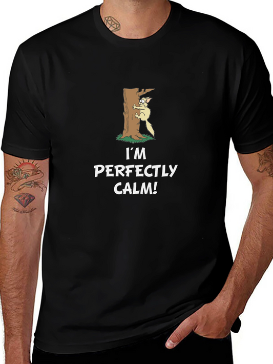 Perfectly Calm Squirrel Graphic Tee
