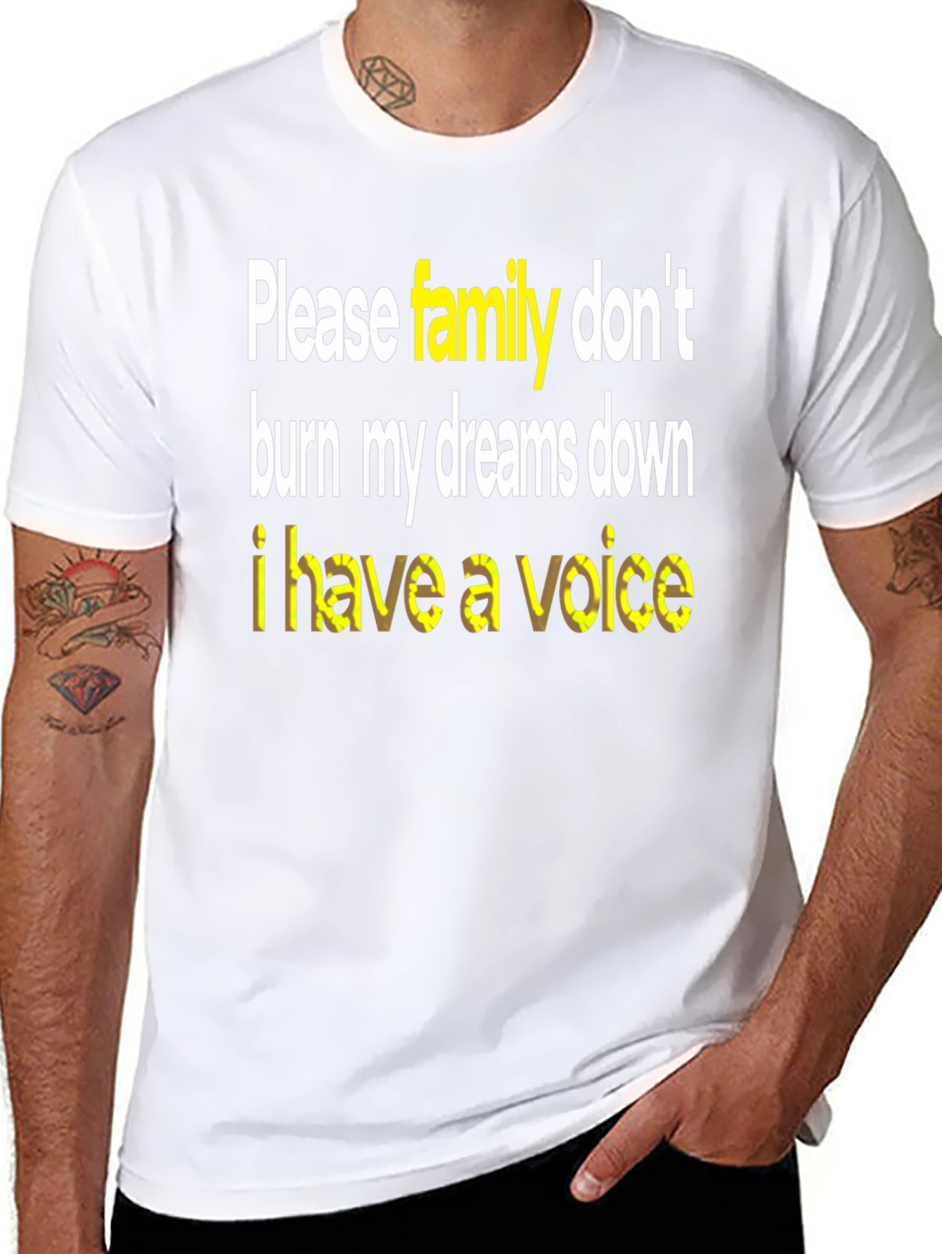 Family Dreams Graphic Tee - Speak Your Voice