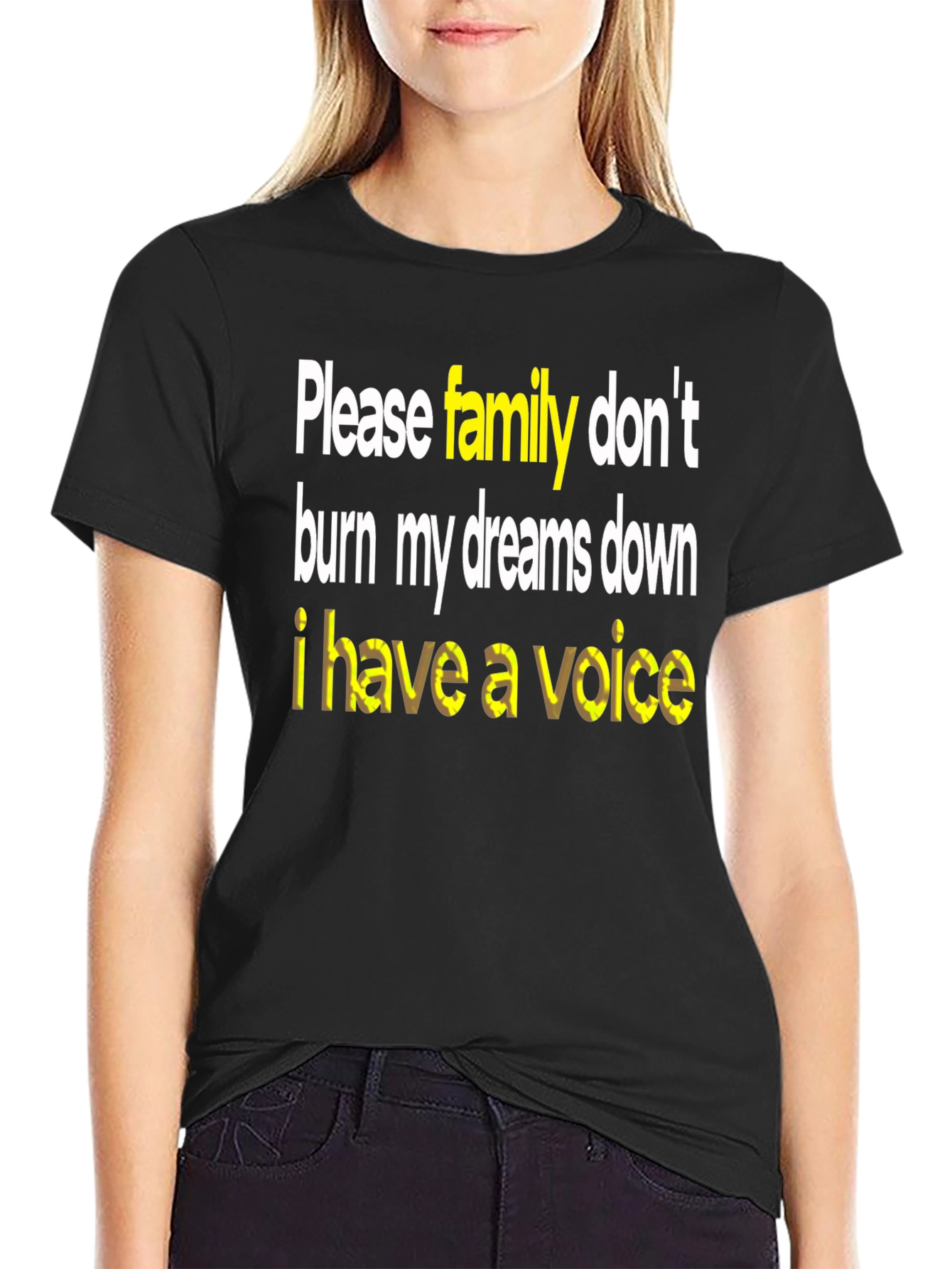 Family Dreams Graphic Tee - Speak Your Voice