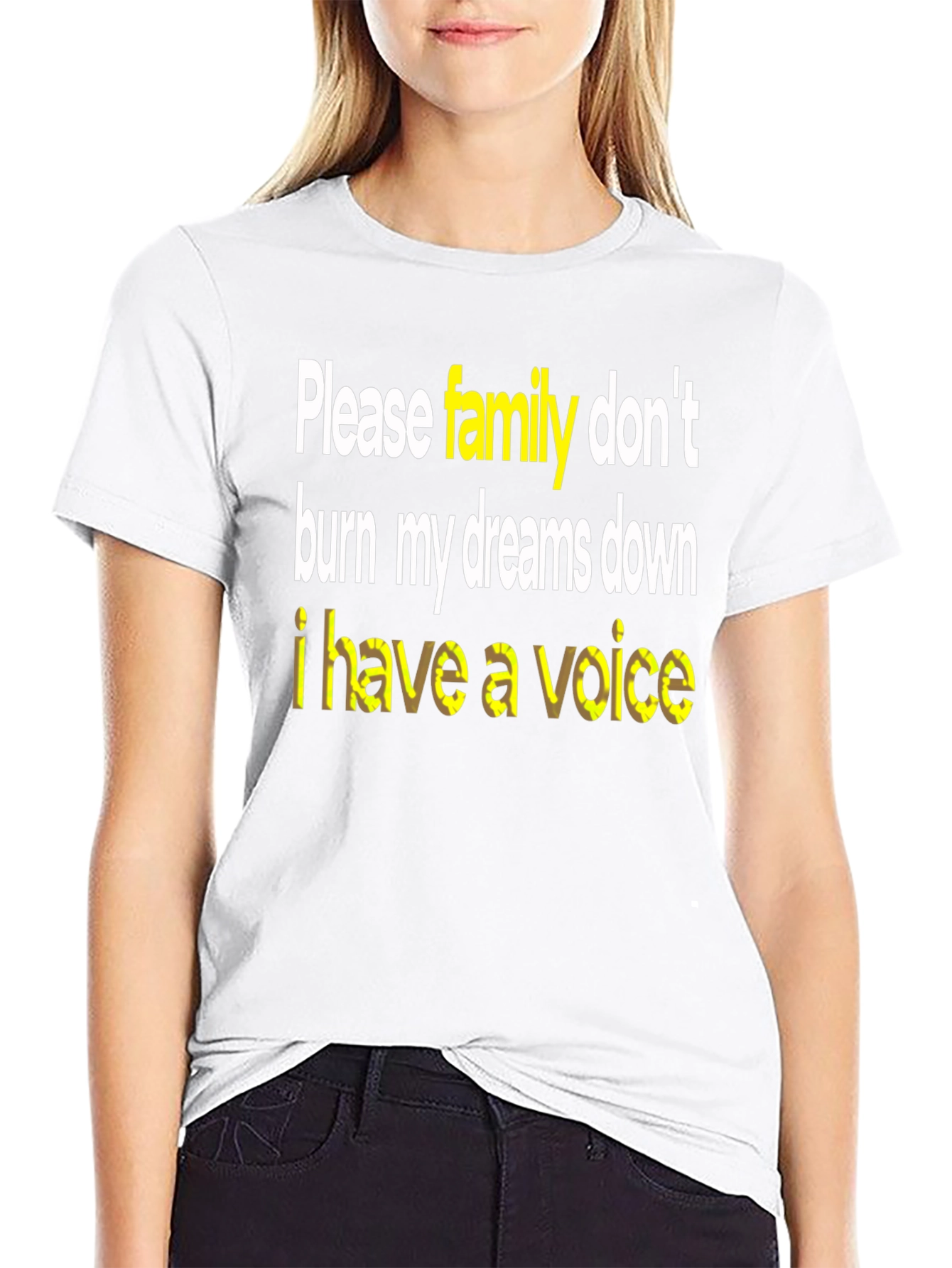 Family Dreams Graphic Tee - Speak Your Voice