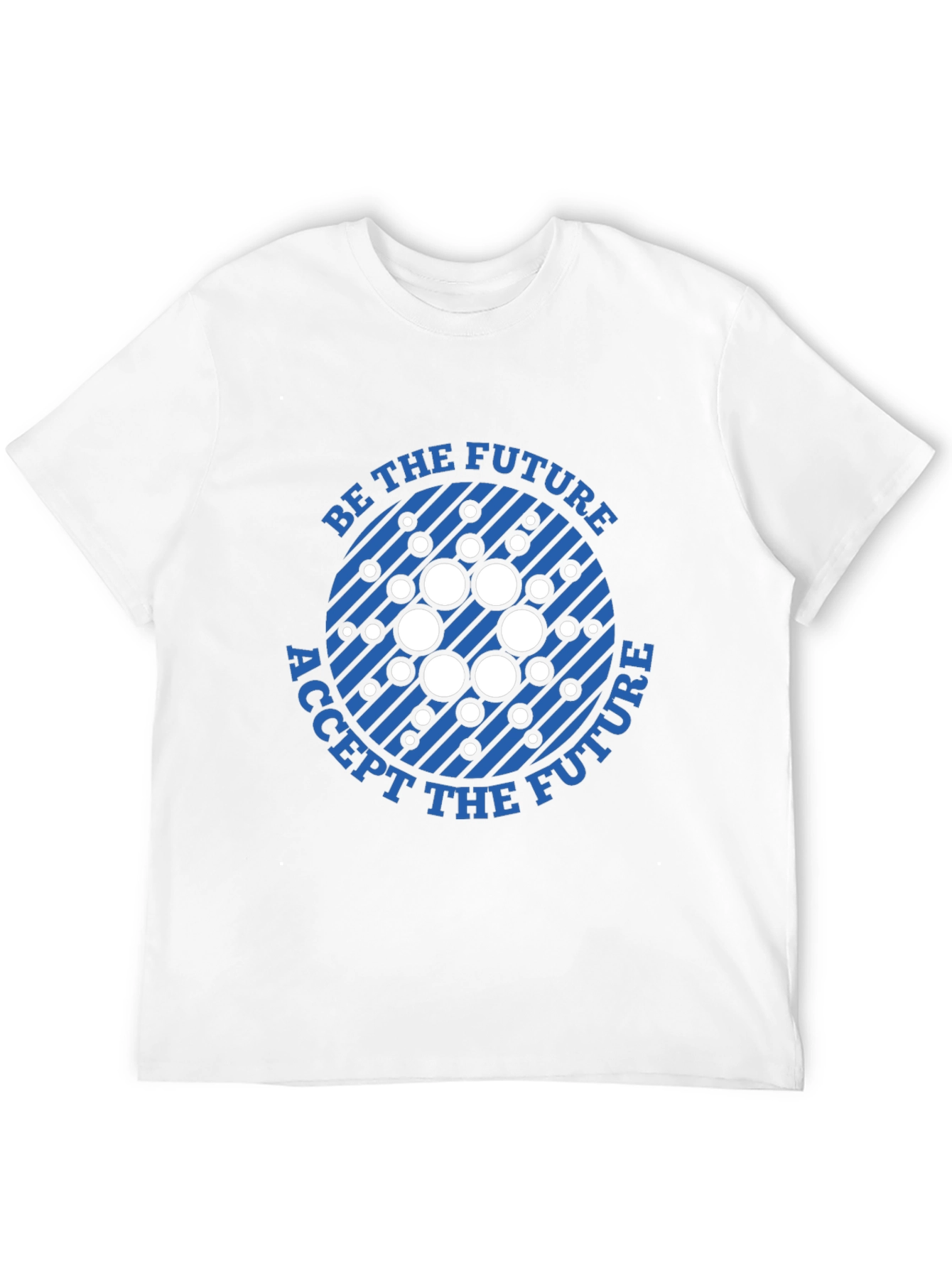 Be the Future Black T-Shirt - Crypto Inspired Design