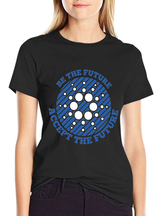 Be the Future Black T-Shirt - Crypto Inspired Design