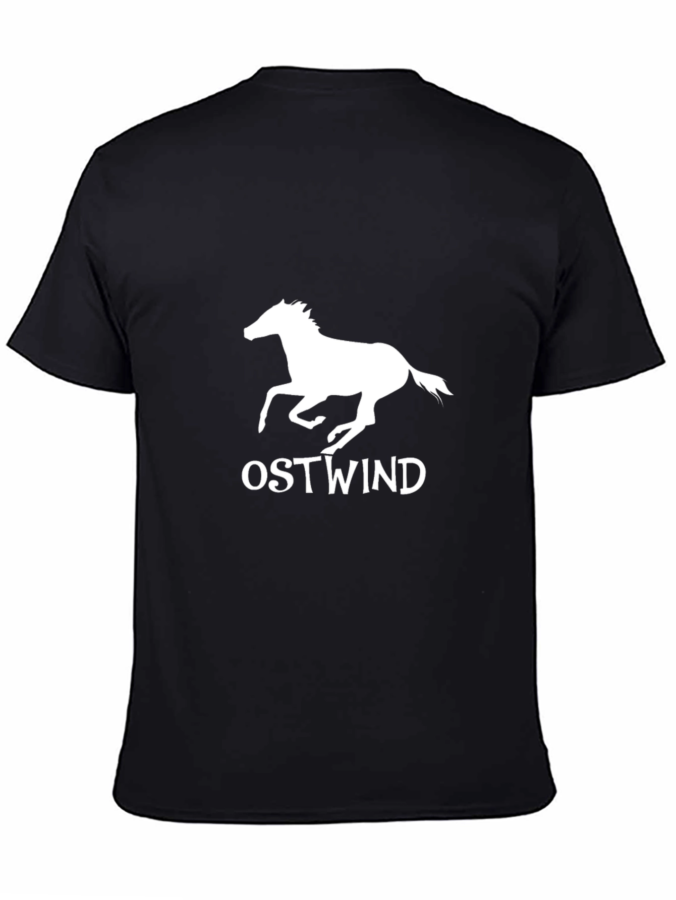 Ostwind Horse Graphic T-Shirt - Black