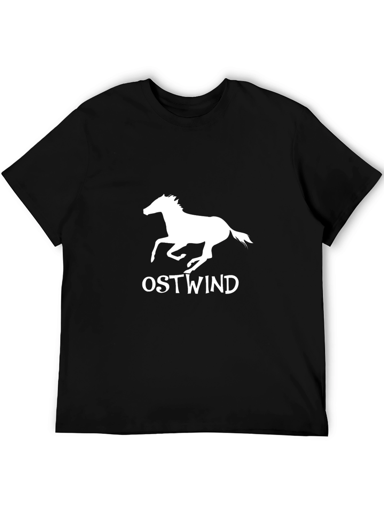 Ostwind Horse Graphic T-Shirt - Black