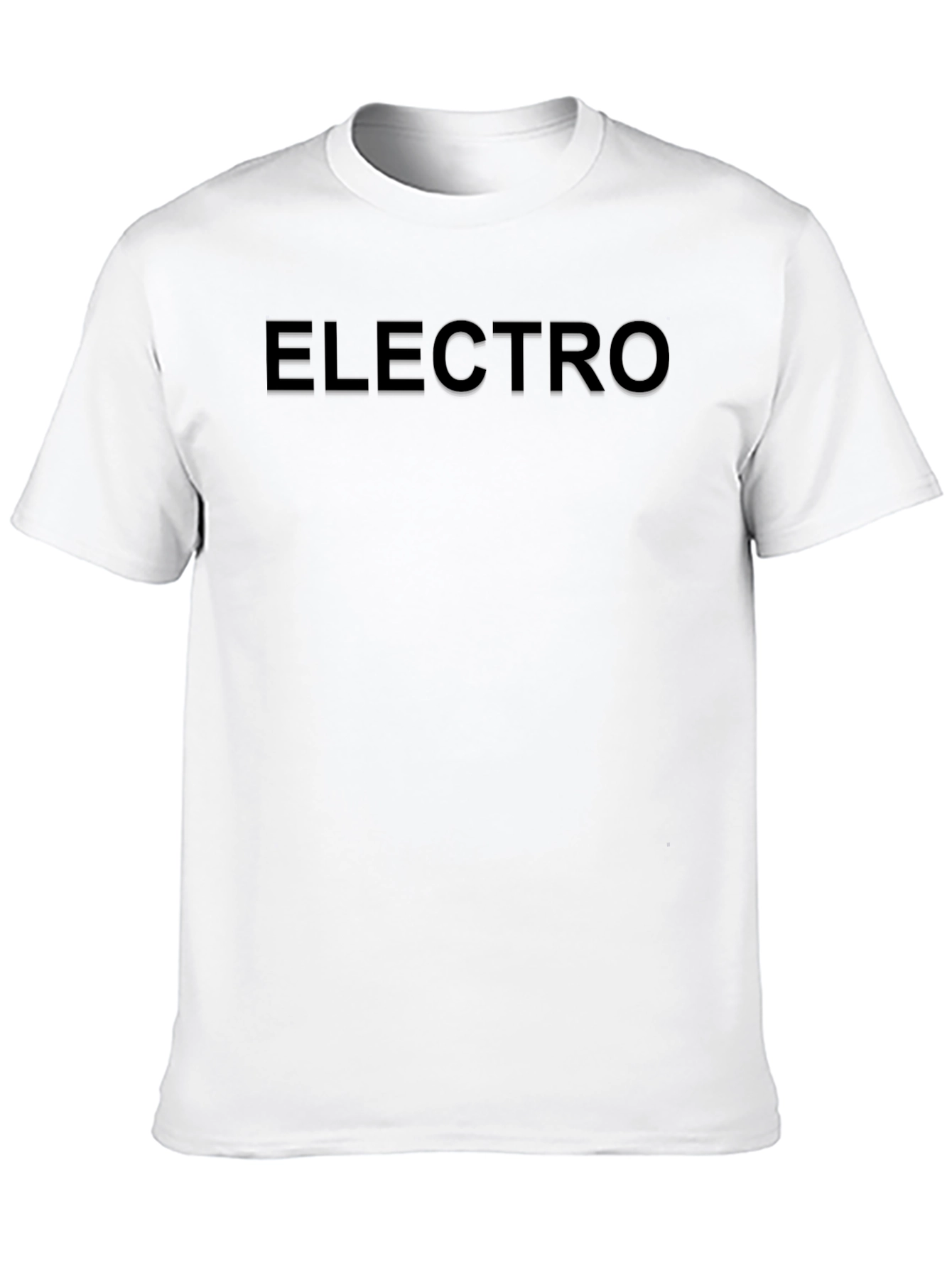 Electro Black T-Shirt - Modern Style