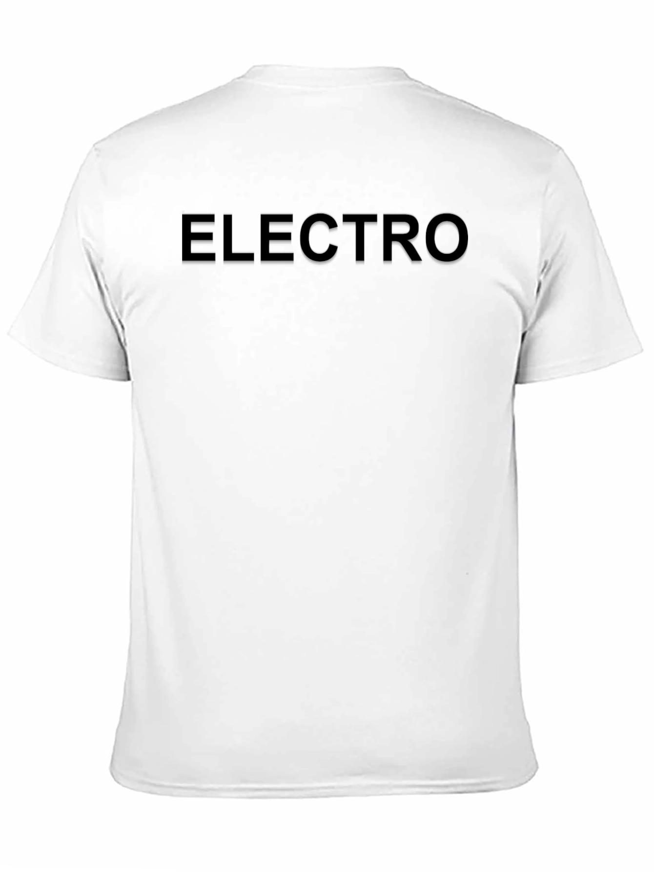 Electro Black T-Shirt - Modern Style