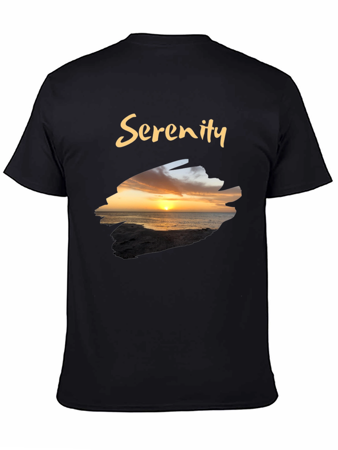 Serenity Sunset Graphic T-Shirt
