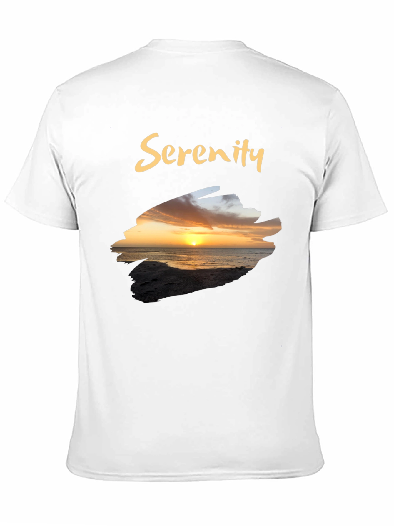 Serenity Sunset Graphic T-Shirt