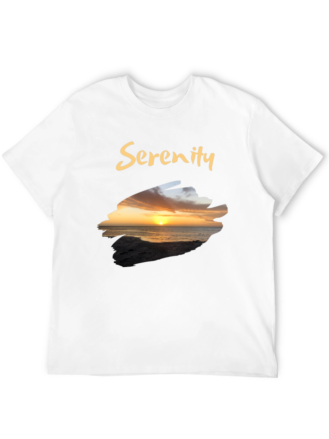 Serenity Sunset Graphic T-Shirt