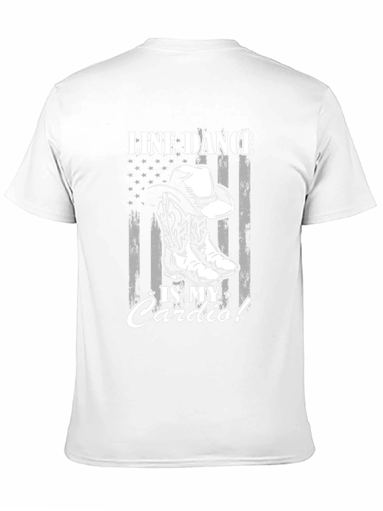 Line Dance Cardio T-Shirt Cowboy Boots Graphic Tee