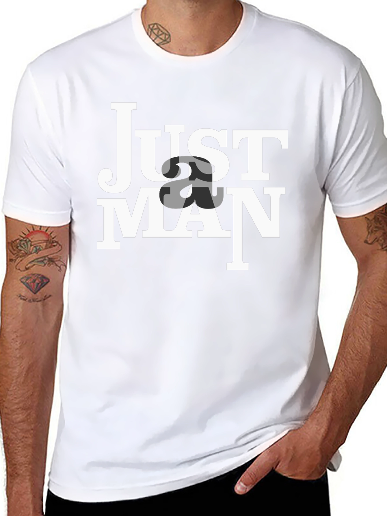 Just a Man Graphic Tee
