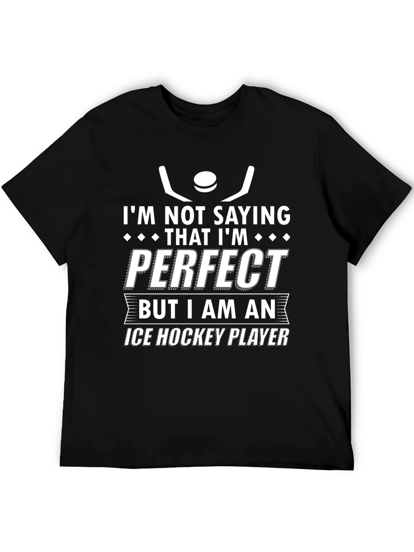 Ice Hockey Player Novelty T-Shirt
