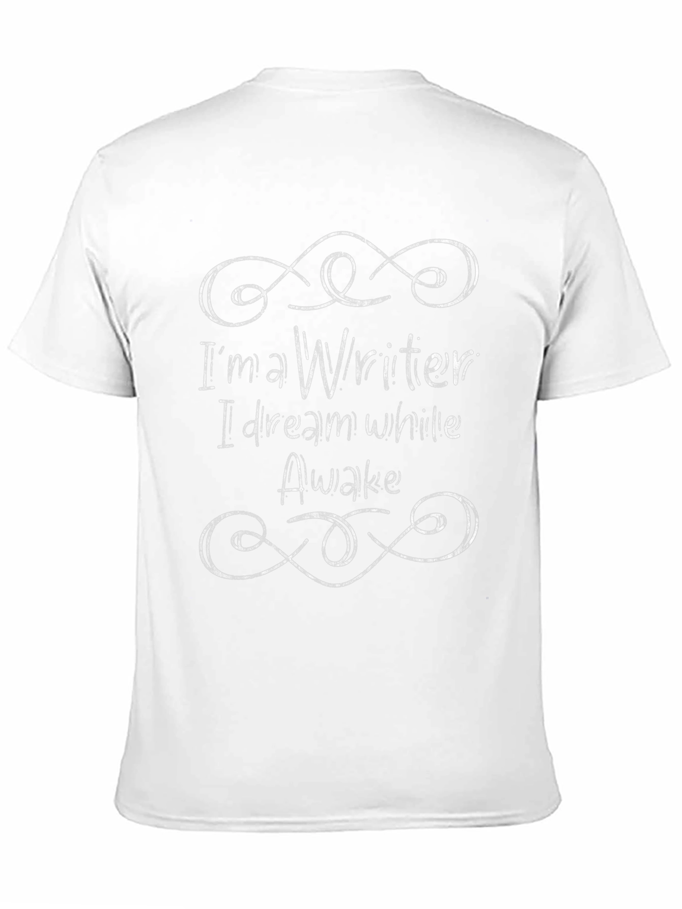 Writer Dreamer T-Shirt - Black Graphic Tee