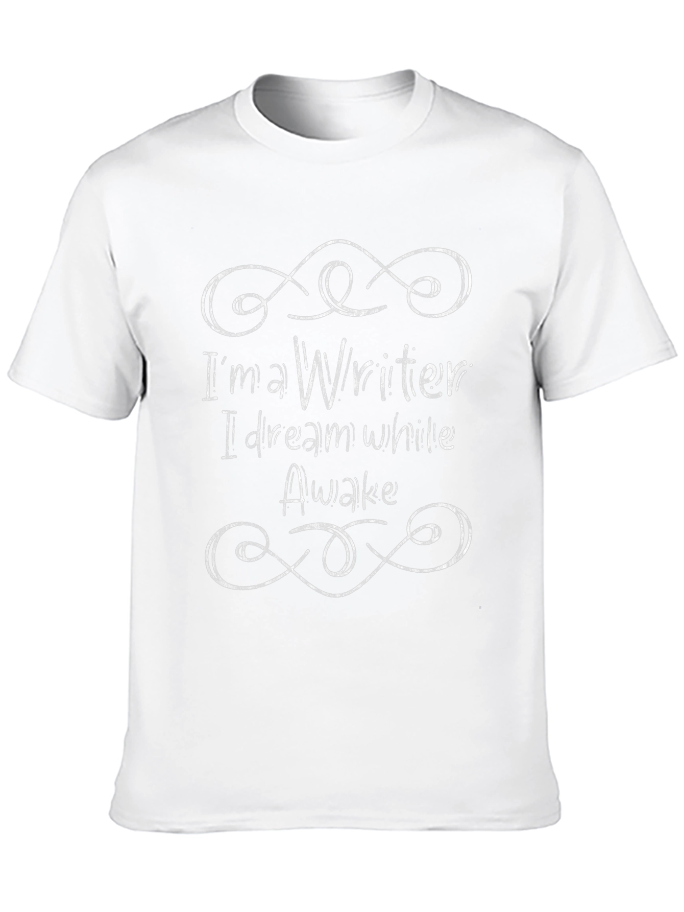 Writer Dreamer T-Shirt - Black Graphic Tee
