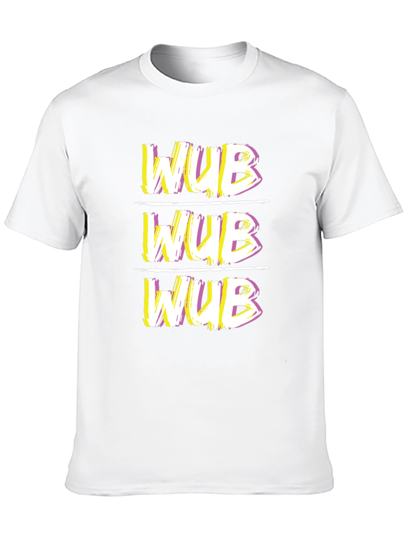 WUB Graphic Tee - Black Short Sleeve T-Shirt