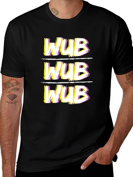 WUB Graphic Tee - Black Short Sleeve T-Shirt