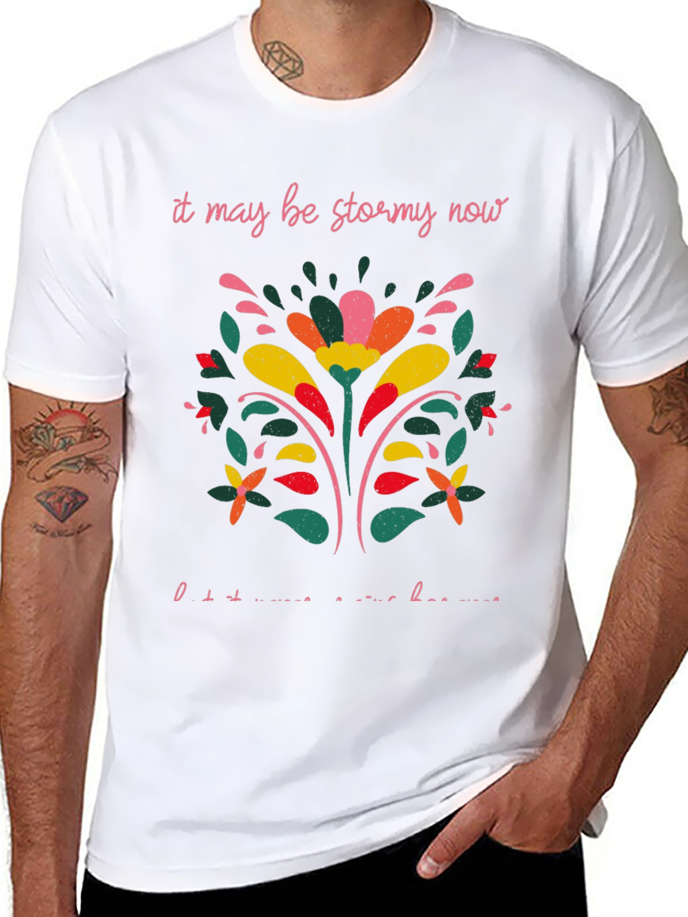 Stormy Now Floral T-Shirt