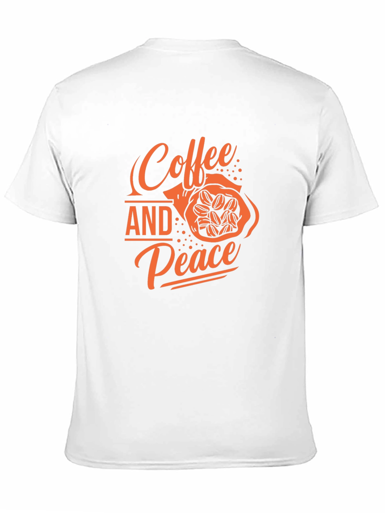 Coffee and Peace Graphic T-Shirt