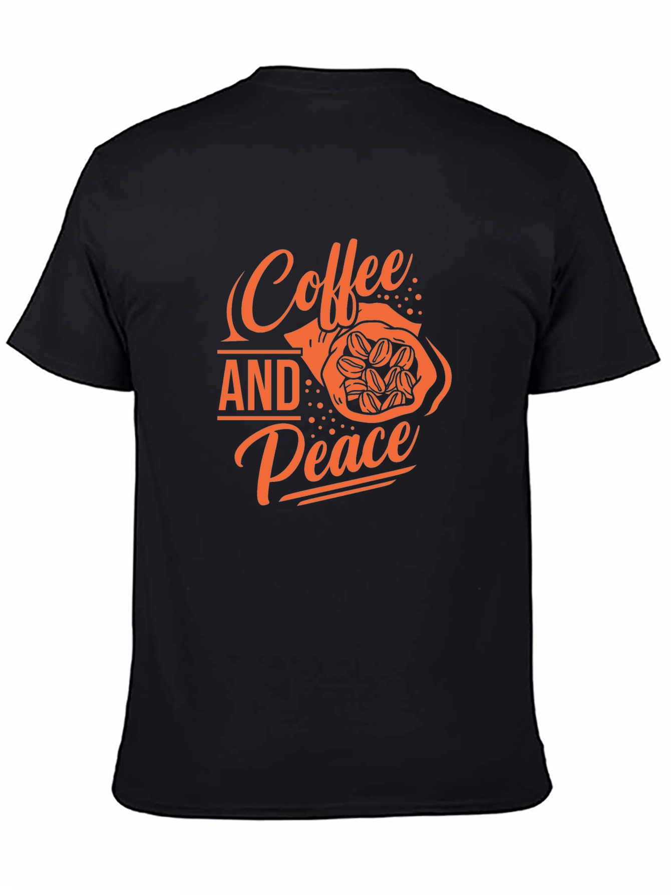 Coffee and Peace Graphic T-Shirt