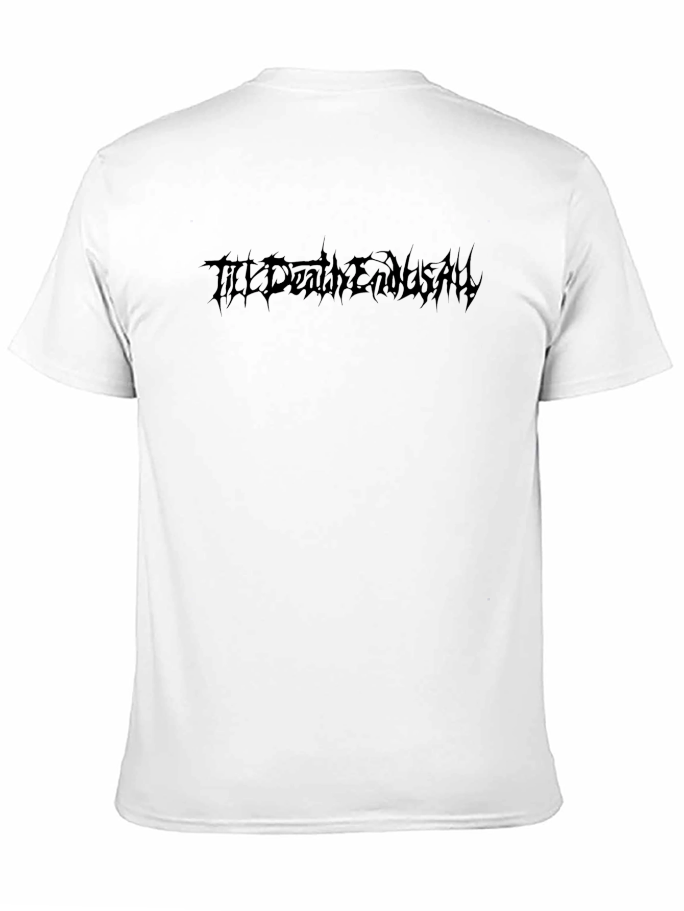 Till Death Ends Us All Graphic Black T-Shirt